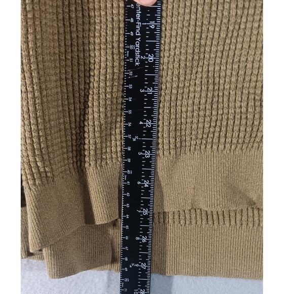 REI Co-op Wallace Lake WaffleKnit Cotton Sweater Xl 100% Cotton Relaxed Crewneck - Picture 3 of 9